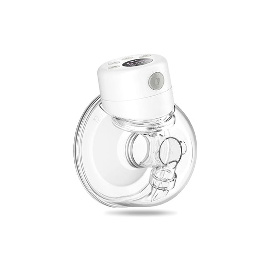 Mamomy S12 Wearable Breast Pump Hands Free Breastpump Portable Electric Breastfeeding Pump, Pạin Ḟree, Silent, Single, Rechargeable Milk Pump